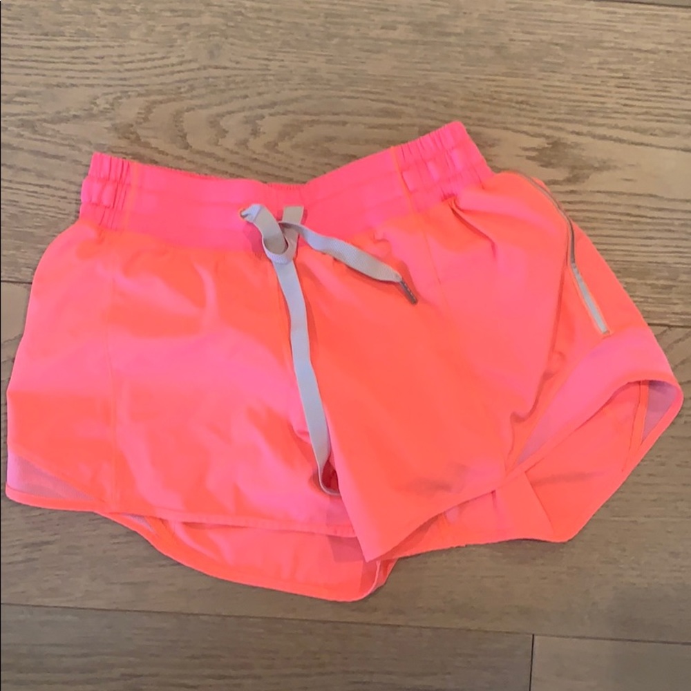 Neon Pink Lululemon Shorts